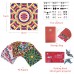90 PCS Origami Paper Kit, Double Sided Origami Paper, Kaleidoscope, Japanese and Animal Patterns Set with Guide Book for Kids, Adults